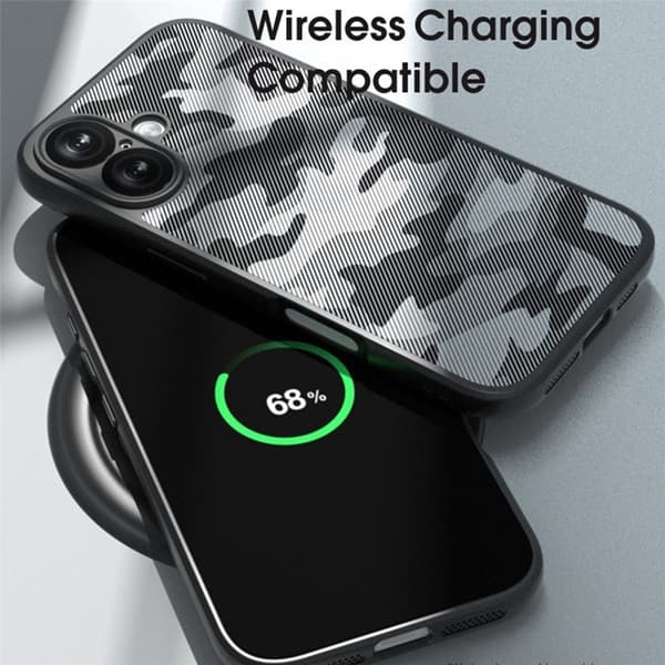 IBMRS Mobilskal till iPhone 17 Anti-Fall Soft Grön