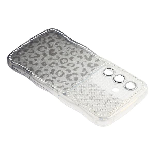 Mobilskal för Samsung Galaxy S26 TPU med rhinestones - Gradient Svart