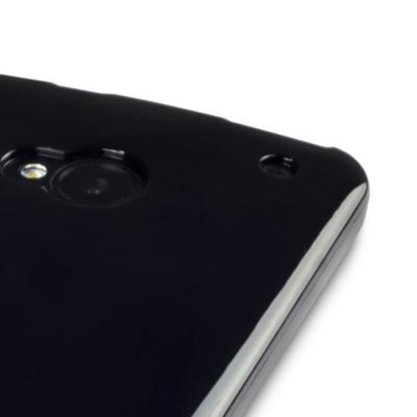 FlexiSkal till HTC One (M7) (Svart) Svart