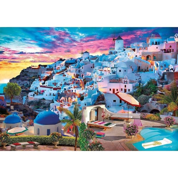 CLEMENTONI Pussel 500 Pcs CB High Quality Collection Greece View