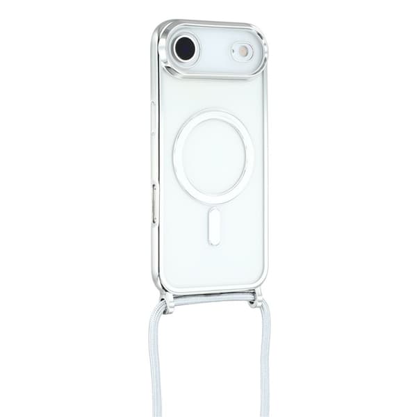 Mobilskal till iPhone Air MagSafe Electroplating Edge TPU - Silver Silver