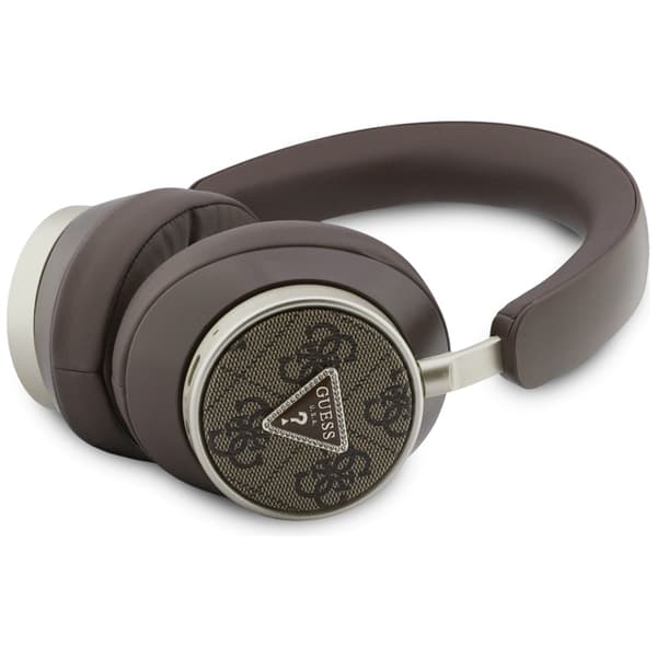 Guess Over-Ear Hörlurar ENC Bluetooth 4G Triangle Logo - Brun Brun
