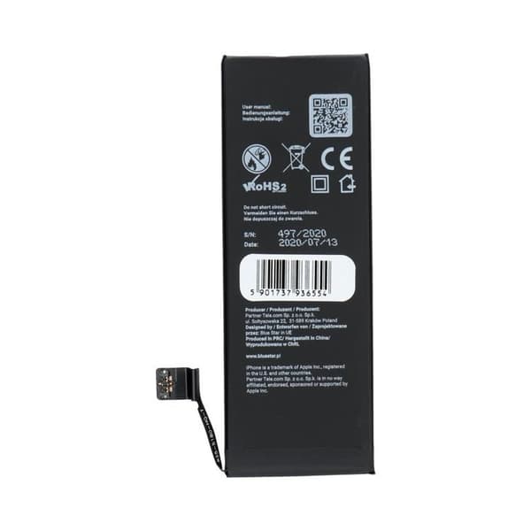 Blue Star iPhone SE Batteri HQ 1624 mAh