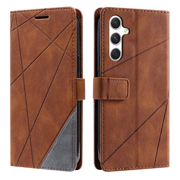 Plånboksfodral för Samsung Galaxy S26 Plus Konstläder - Brun