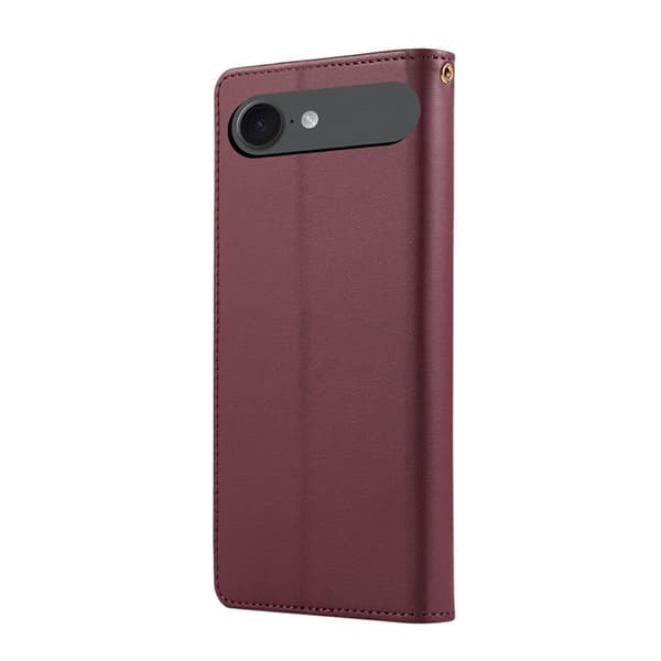 iPhone Air Plånboksfodral RFID Rhombus Läder - Röd Röd