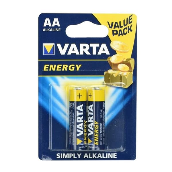 Varta 2-stk alkalisk batteri R6 (AA) Energi