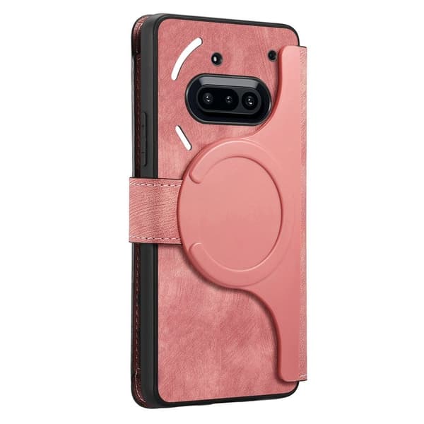 CASENEO Plånboksfodral för Nothing Phone (3a) Konstläder - Rosa