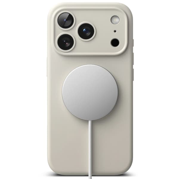 Tech-Protect Mobilskal till iPhone 17 Pro Magsafe Magnetic Silikon - Stone Beige