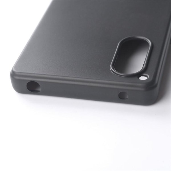 Sony Xperia 5 V Mobilcover Anti-Scratch TPU - Sort