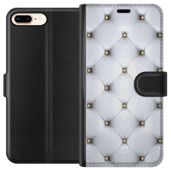 Plånboksfodral till Apple iPhone 8 Plus med Fancy