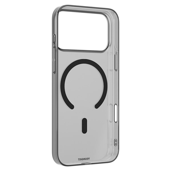 YOUNGKIT Mobilskal till iPhone 17 Pro Max MagSafe PC - Transparent Grå