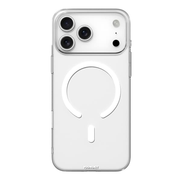 YOUNGKIT Mobilskal till iPhone 17 Pro MagSafe PC - Transparent Transparent
