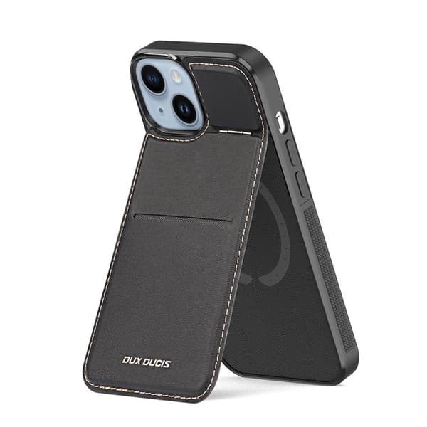 Dux Ducis iPhone 14 Plus Mobilskal Magsafe 3-i-1 RFID - Sort Black