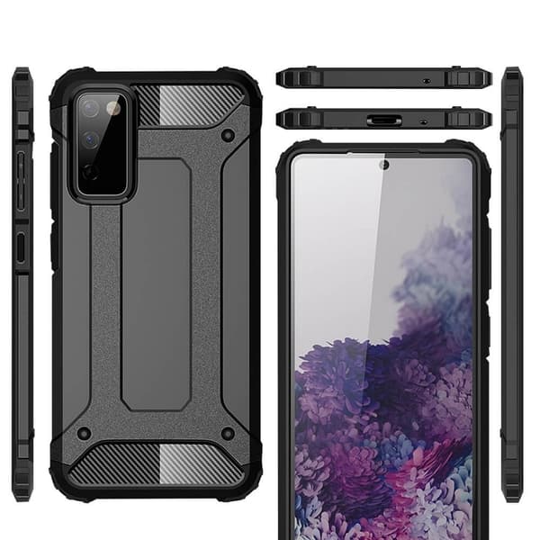 ARMOR Kuori Samsung Galaxy S20 FE / S20 FE 5G Musta Black