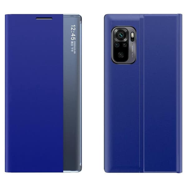 Sleep Flip -kotelo Xiaomi Redmi K40/K40 Pro/K40 Pro Plus/Poco J2 Blå