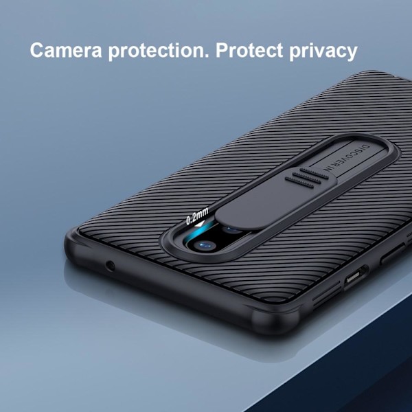 NILLKIN CamShield Mobilskal OnePlus 8 - Svart Svart