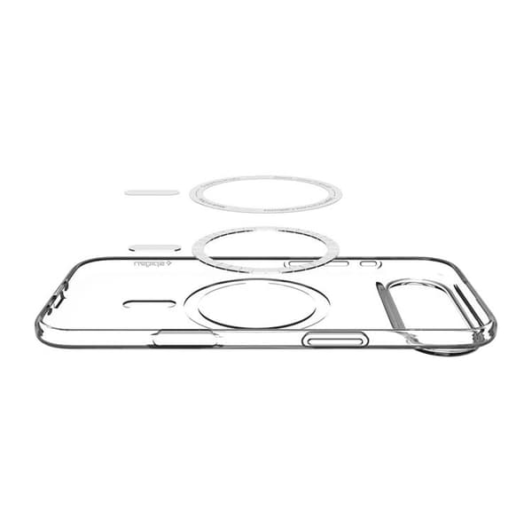 Spigen Mobilskal till iPhone Air Magsafe Liquid Crystal - Vit/Clear Transparent