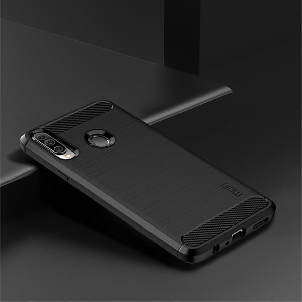 MOFI Carbon Fiber Samsung Galaxy A20s - Sininen Blue