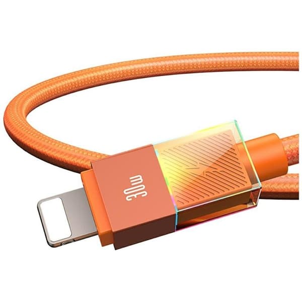 USAMS USB-C til Lightning 30W kabel 1.2m SJ776 - plettet Grå