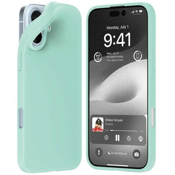 Mercury Telefontaske til iPhone 16 Plus Soft - Mint Grön
