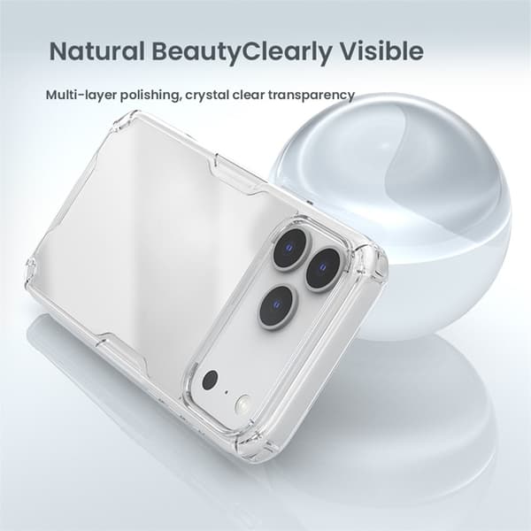 NILLKIN Mobilskal till iPhone 17 Pro Max Nature Pro - Transparent Transparent