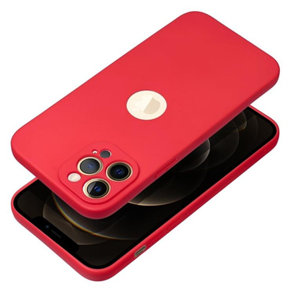 Telefontaske til iPhone 16 Soft - Rød Rosa