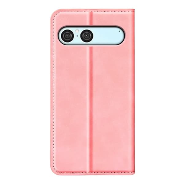 Sony Xperia 10 VII Plånboksfodral Skin Touch - Rosa Rosa