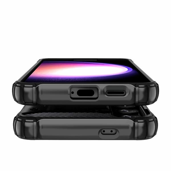 Mobilskal till Galaxy S24 FE Hybrid Armor - Blå Bl