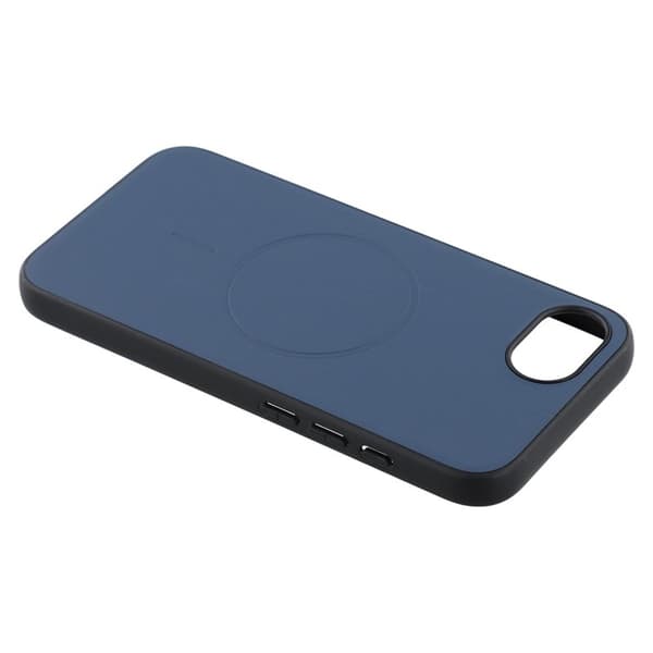 X-LEVEL Mobilskal till iPhone 16e MagSafe PC TPU PU Bakcover - Blå