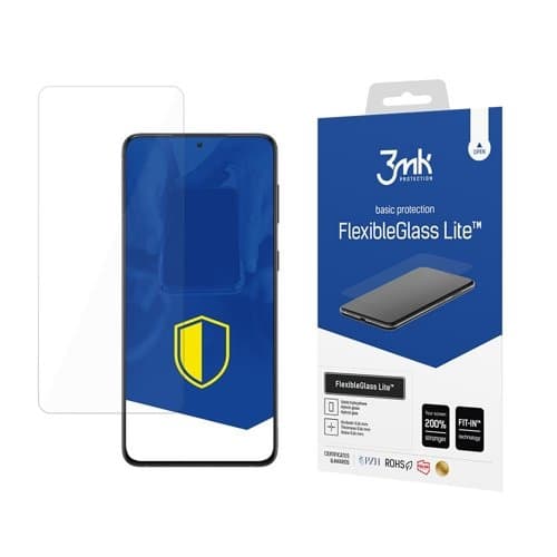 3MK Galaxy S21 Plus Hybrid Okrossbart Glas FlexibleGlass Lite Transparent
