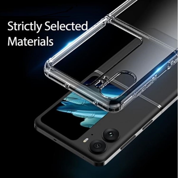 Dux Ducis Oppo Find N2 Flip Mobilskal Clin - Clear