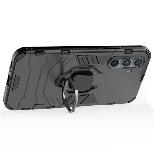 Galaxy A34 5G Mobilskal Ringhållare Kickstand - Svart Svart