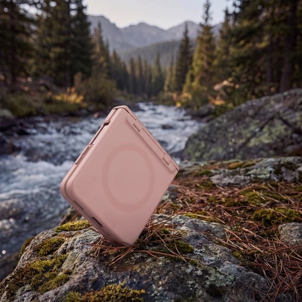 Tech-Protect Mobilskal För Galaxy Z Flip 8 Magsafe Kevlar Aura - Rosa
