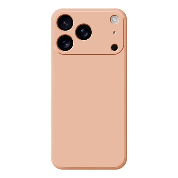 Mobilskal till iPhone 17 Pro TPU Straight Edge - Rosa Rosa