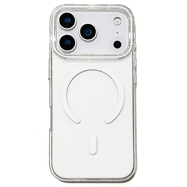 Mobilskal till iPhone 17 Pro MagSafe TPU + PC - Vit Vit