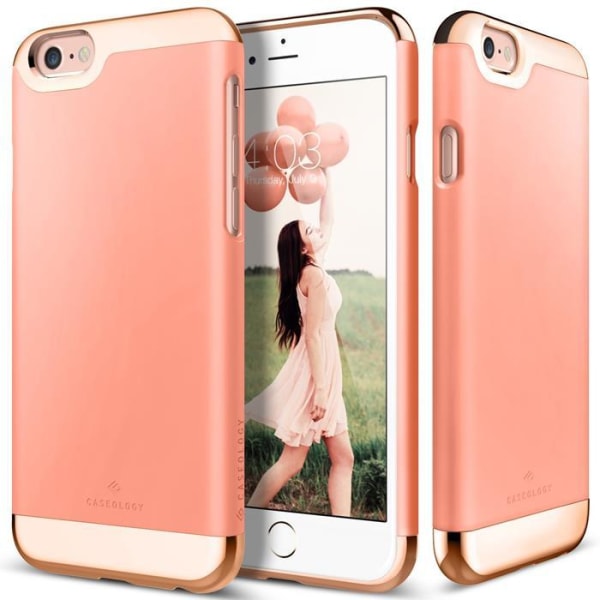 Caseology Savoy etui til Apple iPhone 6 / 6S (Pink - Rose Gold) Pink