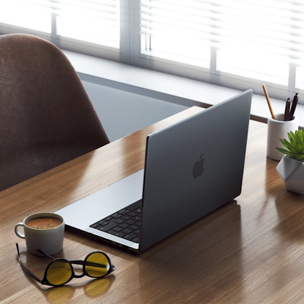Satechi MacBook Pro 14-tum (2021/2022) Skal Eco Hårt - Mörk Transparent