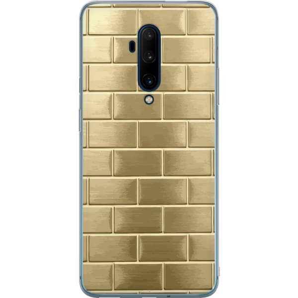Mobilskal till OnePlus 7T Pro med Gyllene Murstenar
