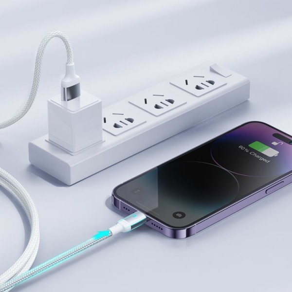 Joyroom A10 USB-C till Lightning kabel 20W 2m - Vit