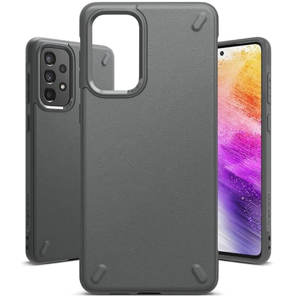 Ringke Onyx Durable Skal Galaxy A73 - Grå Grå