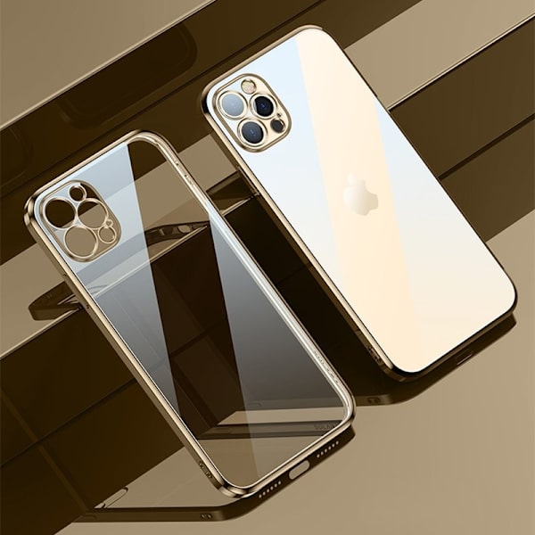 SULADA Mobilskal till iPhone 13 Pro Full Protective Electroplating Guld