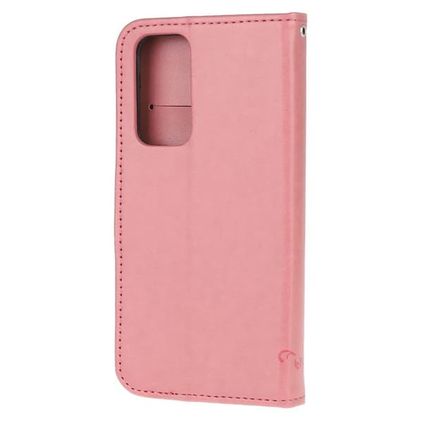 Butterfly Pungeetui til Huawei P40 Pro - Rosa Pink