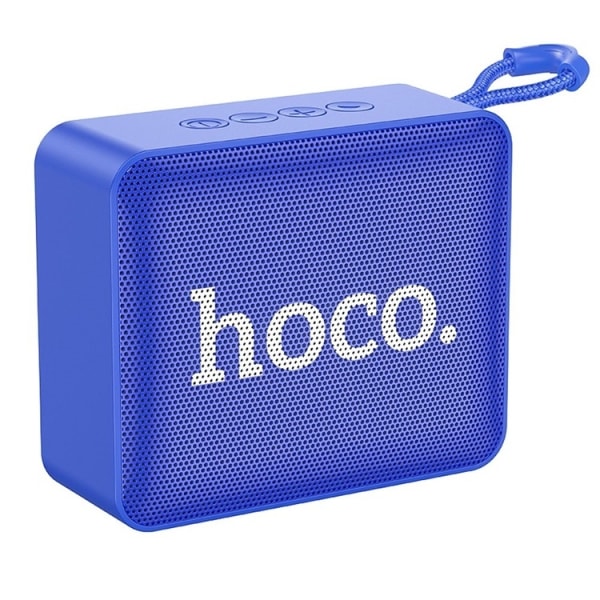 Hoco Trådlös Högtalare Bluetooth Gold Brick Sports - Blå