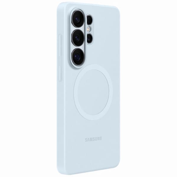 SAMSUNG Mobilskal För Galaxy S26 Ultra MagSafe Silikon Magnet - Ljusblå Blå