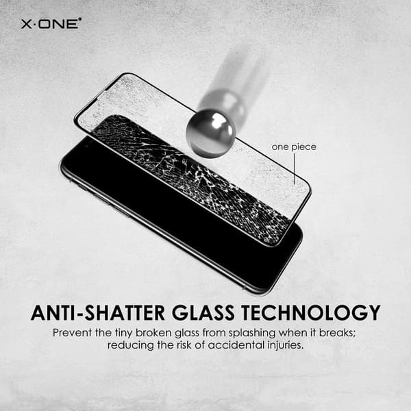 X-One iPhone 14 Pro Karkaistu lasi näytönsuoja Matte Transparent
