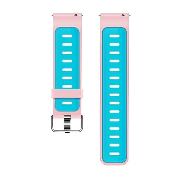 Beline Galaxy Watch 42mm Armband Silikon - Rosa/Blå