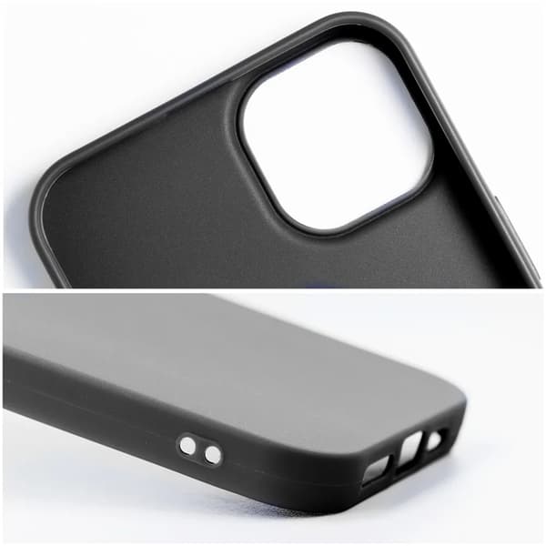 Telefontaske til iPhone 17 Matt - Sort Svart