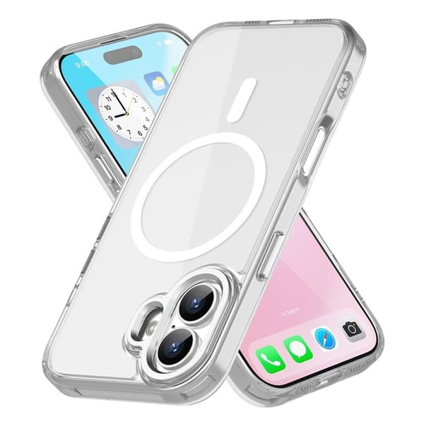 Mobilskal till iPhone 17 MagSafe TPU+PC - Transparent Transparent