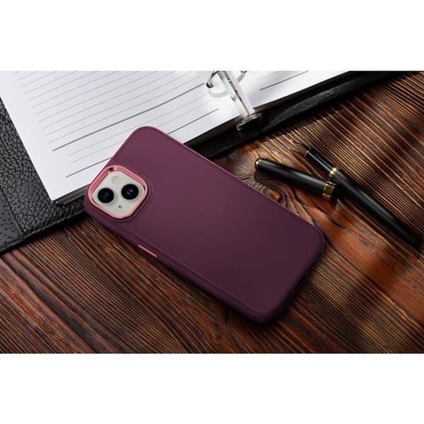 Telefontaske til iPhone 12 Mini Frame - Lilla Lila