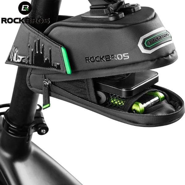 Rockbros Cykeltaske Under Sadel C27-1 - Sort Svart